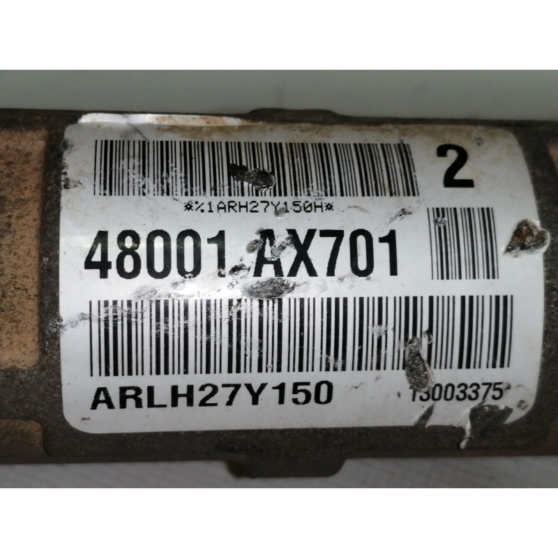 Recambio de cremallera direccion para nissan micra (k12e) 1.2 cat referencia OEM IAM 48001AX701  