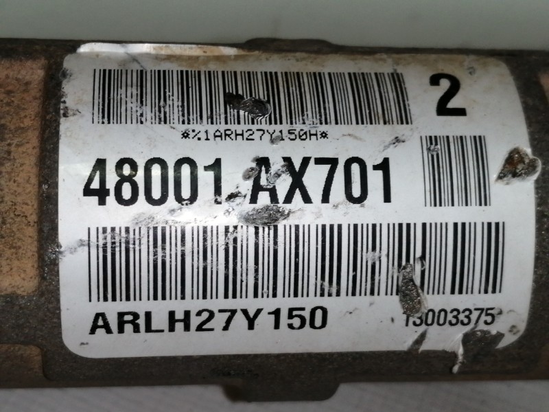 Recambio de cremallera direccion para nissan micra (k12e) 1.2 cat referencia OEM IAM 48001AX701  