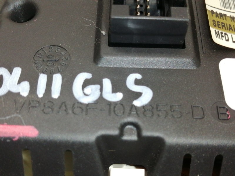 Recambio de pantalla multifuncion para ford fiesta (cb1) ghia referencia OEM IAM VP8A6F10A855D  