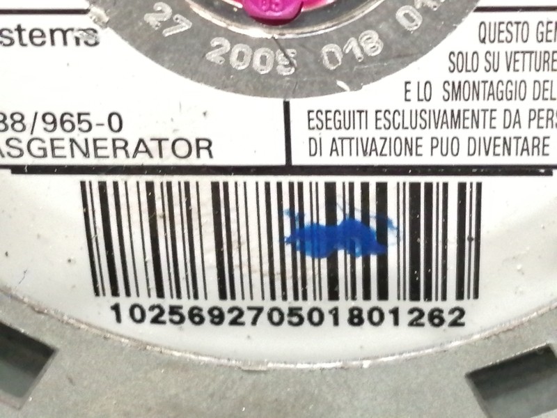 Recambio de airbag delantero izquierdo para volkswagen caddy ka/kb (2k) 1.9 tdi referencia OEM IAM 2K0880201B4EC  