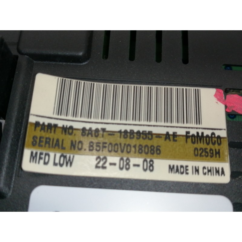 Recambio de pantalla multifuncion para ford fiesta (cb1) ghia referencia OEM IAM VP8A6F10A855D  