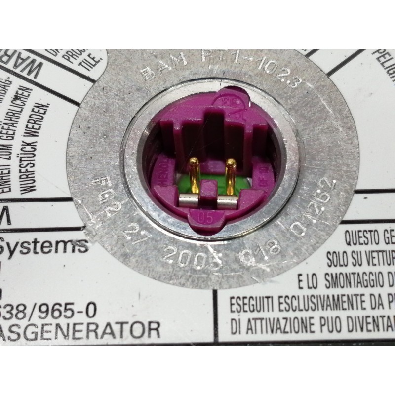 Recambio de airbag delantero izquierdo para volkswagen caddy ka/kb (2k) 1.9 tdi referencia OEM IAM 2K0880201B4EC  