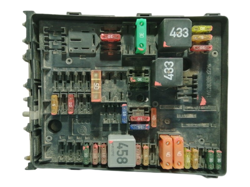 Recambio de caja reles / fusibles para volkswagen caddy ka/kb (2k) 1.9 tdi referencia OEM IAM 1K0937124K 1A120305226 L2K000087 2