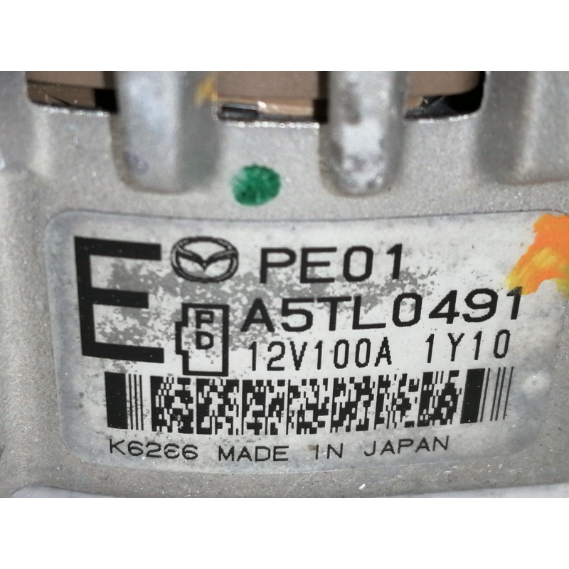 Recambio de alternador para mazda cx-5 style 2wd referencia OEM IAM A5TL0491  