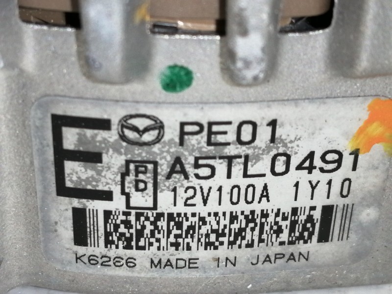 Recambio de alternador para mazda cx-5 style 2wd referencia OEM IAM A5TL0491  