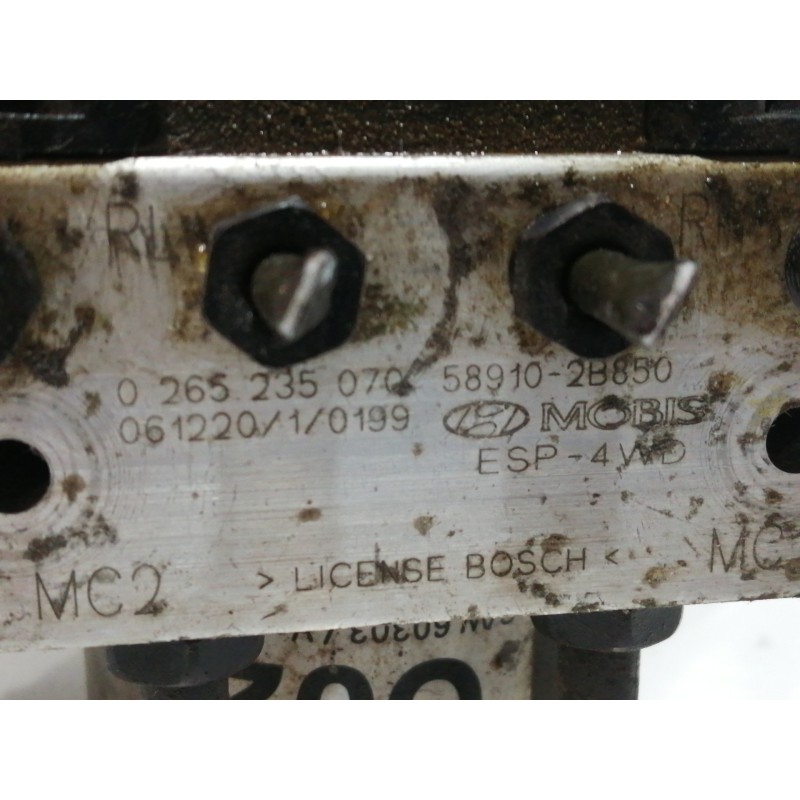 Recambio de abs para hyundai santa fe (bm) 2.2 crdi classic (2wd) referencia OEM IAM 0265235070  