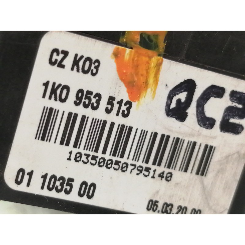 Recambio de mando intermitentes para volkswagen caddy ka/kb (2k) 1.9 tdi referencia OEM IAM 1K0953513  