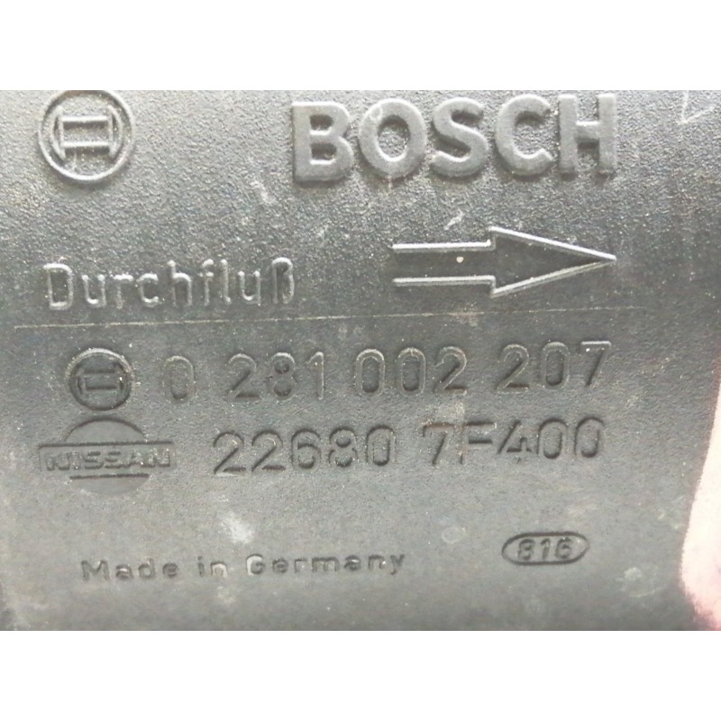 Recambio de caudalimetro para nissan primera berlina (p11) comfort referencia OEM IAM 0281002207  