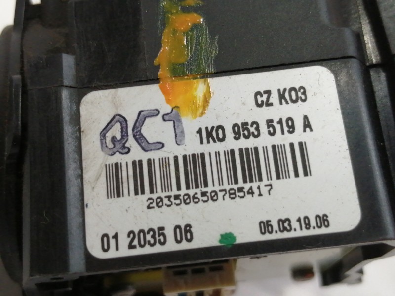 Recambio de mando limpia para volkswagen caddy ka/kb (2k) 1.9 tdi referencia OEM IAM 1K0953519A  