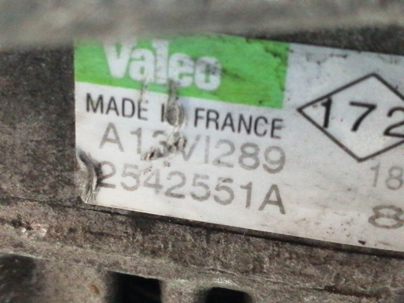 Recambio de alternador para renault scenic (ja..) 1.9 dci authentique referencia OEM IAM 8200107686  