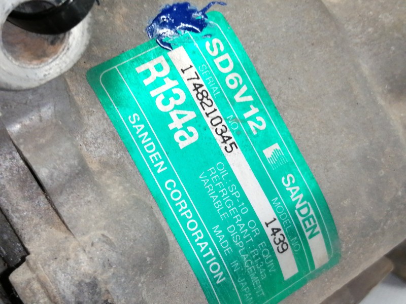 Recambio de compresor aire acondicionado para citroën c3 pluriel 1.6 16v sensodrive referencia OEM IAM R134A  