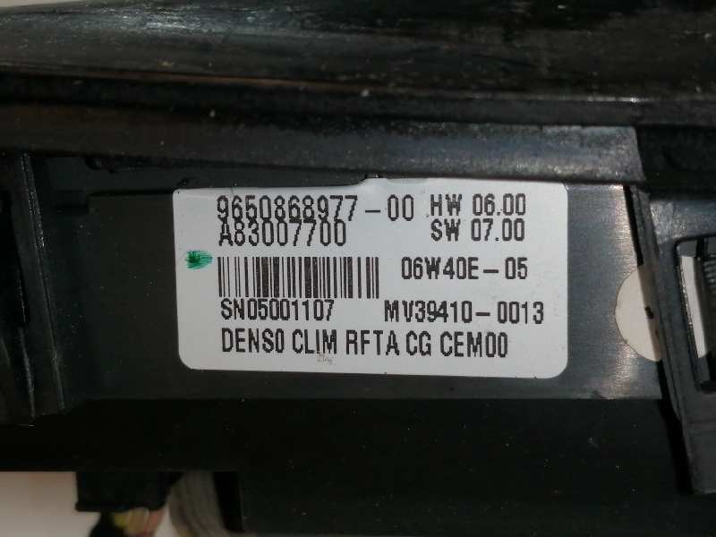 Recambio de mando calefaccion / aire acondicionado para citroën c4 picasso cool referencia OEM IAM 965086897700 A83007700 