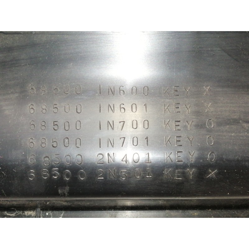 Recambio de guantera para nissan almera (n15) gx referencia OEM IAM 685001N600KEYX 685001N601KEYX / 685001N700KEY0 685001N701KEY