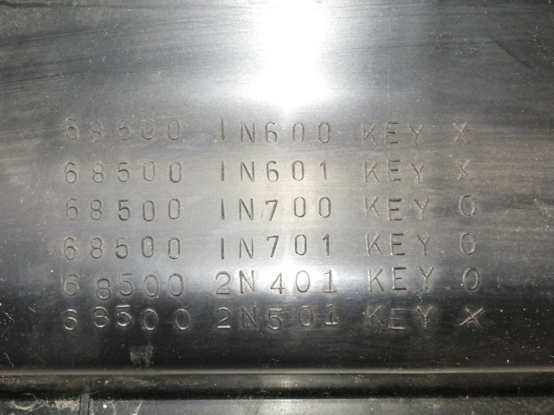 Recambio de guantera para nissan almera (n15) gx referencia OEM IAM 685001N600KEYX 685001N601KEYX / 685001N700KEY0 685001N701KEY