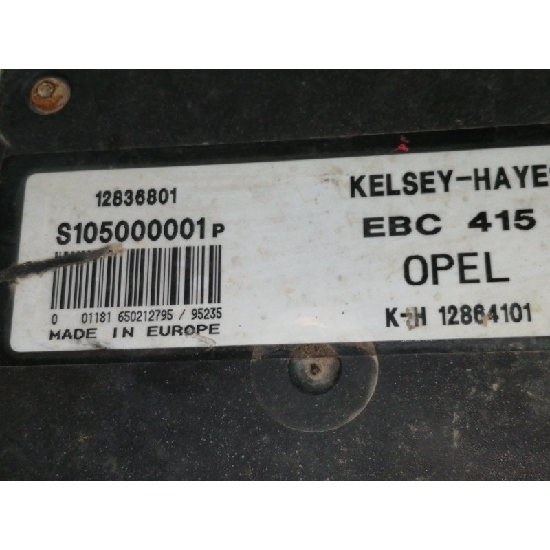 Recambio de abs para opel vectra b berlina 1.7 turbodiesel (17 dt / lu8) referencia OEM IAM KH12864101  