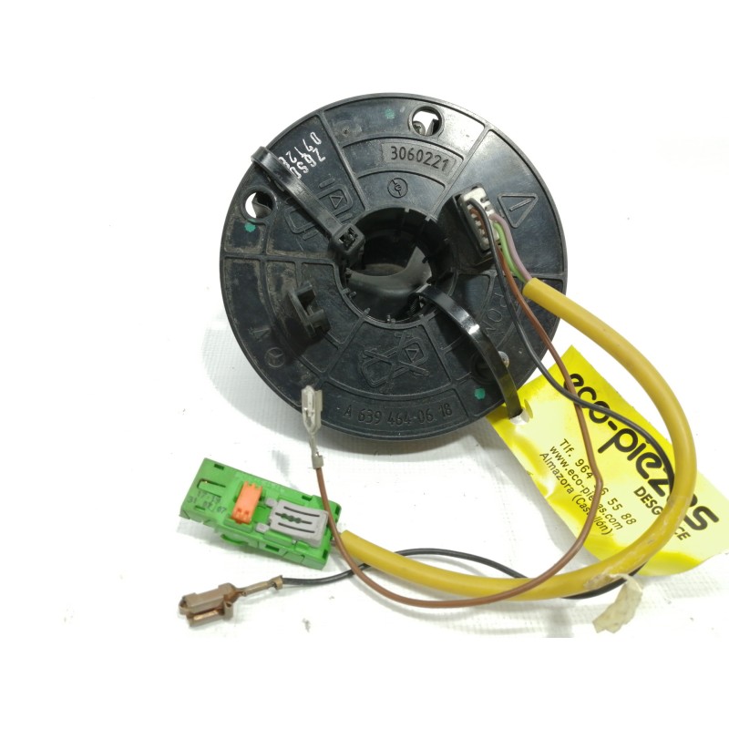 Recambio de anillo airbag para mercedes-benz vito caja cerrada 6.03  115 cdi compacto (639.601) referencia OEM IAM A6394640618  