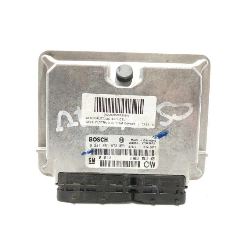 Recambio de centralita motor uce para opel vectra b berlina comfort referencia OEM IAM 0281001873 0281001873 