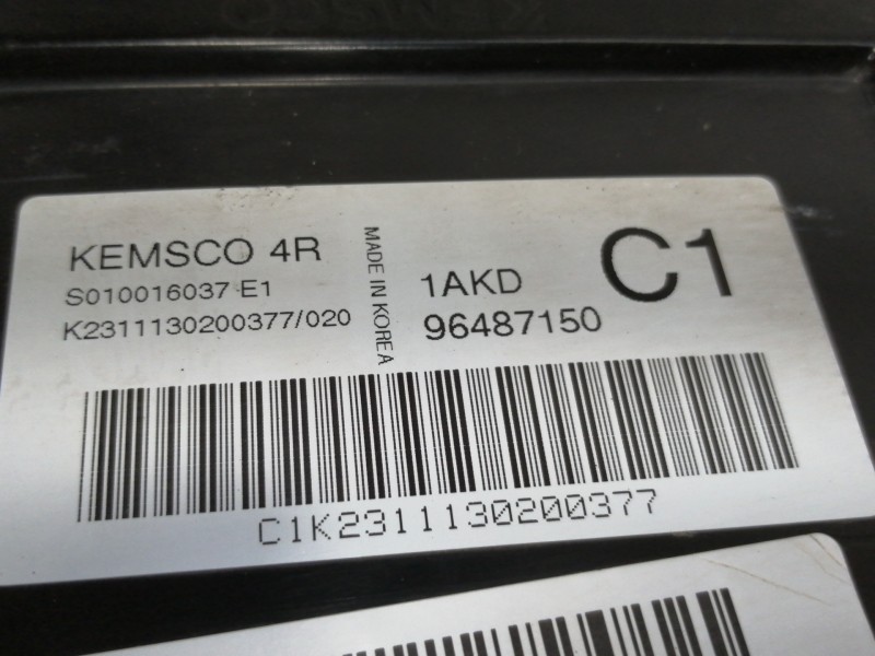 Recambio de centralita motor uce para daewoo tacuma se referencia OEM IAM S010016037E1 1AKD96487150 96487150