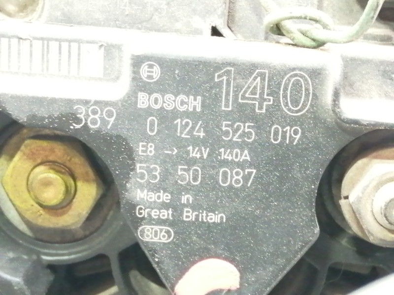 Recambio de alternador para saab 9-5 berlina 3.0 v6 tid cat referencia OEM IAM 0124525019  