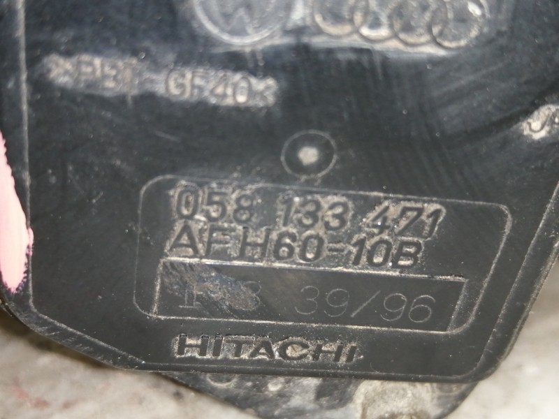 Recambio de caudalimetro para audi a3 (8l) 1.8 ambition referencia OEM IAM 058133471 AFH6010B 