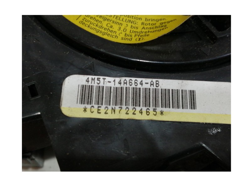 Recambio de anillo airbag para ford c-max (cb3) ghia referencia OEM IAM 4M5T14A664AB  
