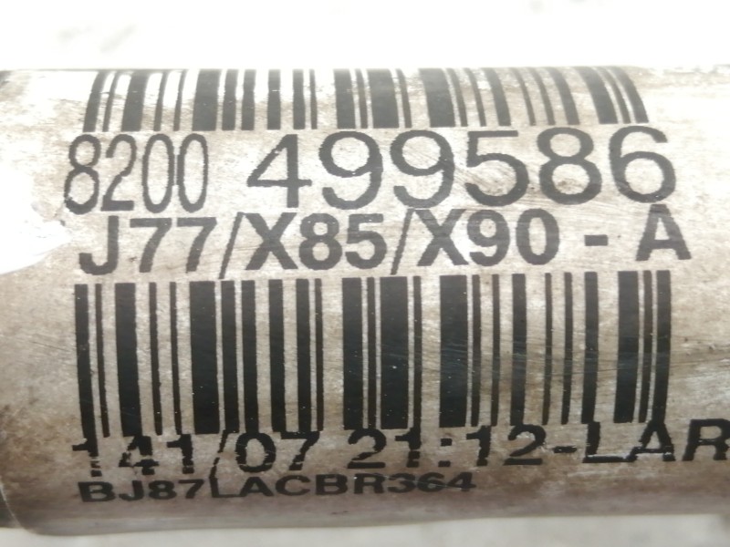 Recambio de transmision delantera derecha para renault clio iii authentique referencia OEM IAM 8200499586  