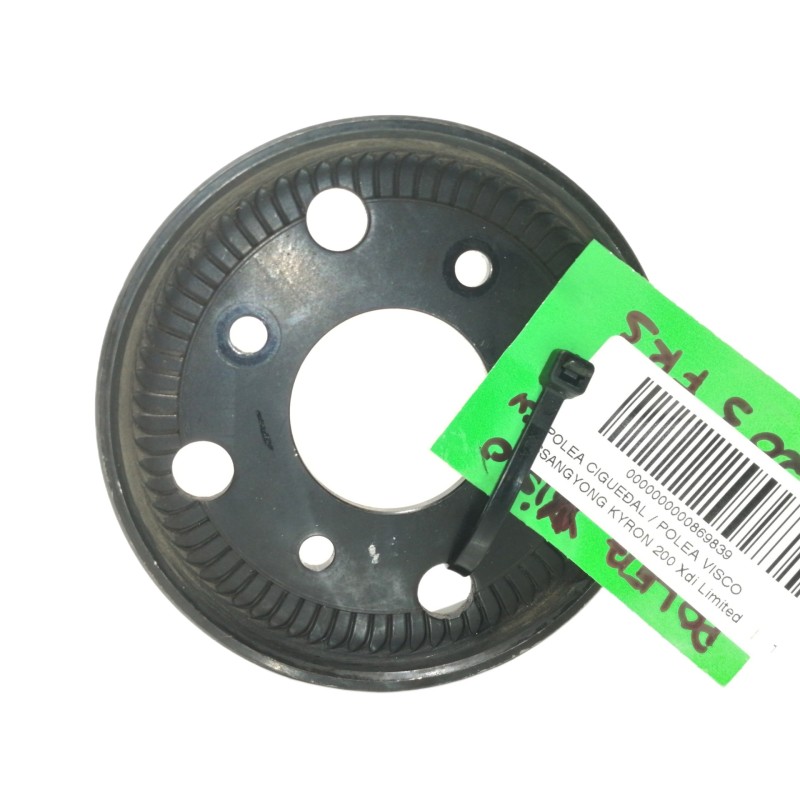 Recambio de polea cigueñal para ssangyong kyron 200 xdi limited referencia OEM IAM   