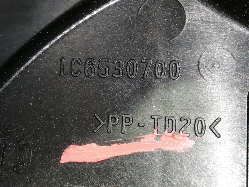 Recambio de ventilador calefaccion para citroën c4 grand picasso seduction referencia OEM IAM 9801161380  