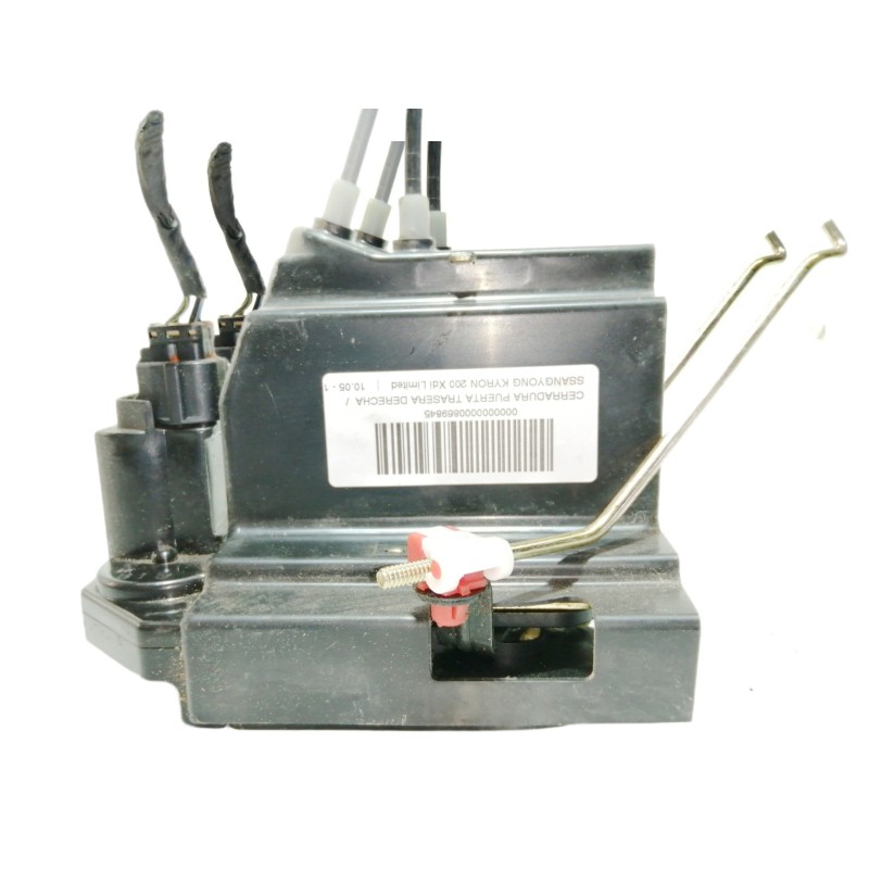Recambio de cerradura puerta trasera derecha para ssangyong kyron 200 xdi limited referencia OEM IAM   