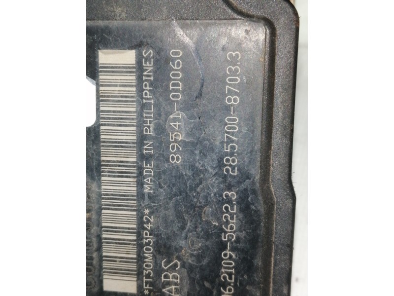 Recambio de abs para toyota yaris 1.0 cat referencia OEM IAM 445100D110  