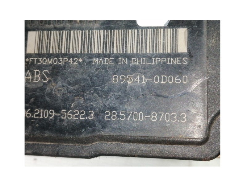 Recambio de abs para toyota yaris 1.0 cat referencia OEM IAM 445100D110  
