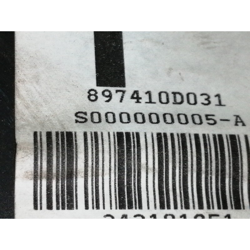 Recambio de modulo electronico para toyota yaris 1.0 cat referencia OEM IAM 897410D031  