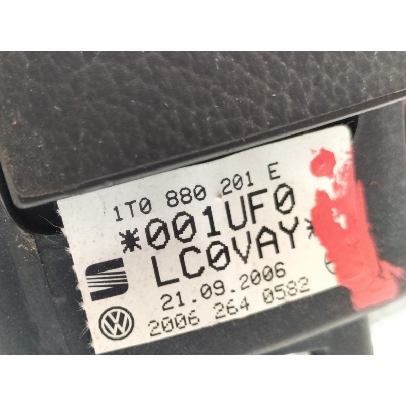 Recambio de airbag delantero izquierdo para volkswagen polo (9n3) advance referencia OEM IAM 1T0880201E  