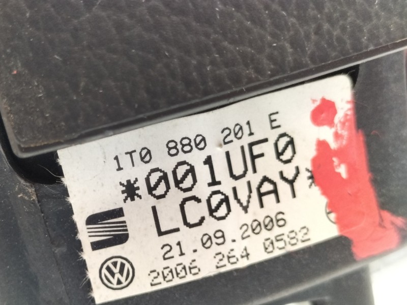 Recambio de airbag delantero izquierdo para volkswagen polo (9n3) advance referencia OEM IAM 1T0880201E  