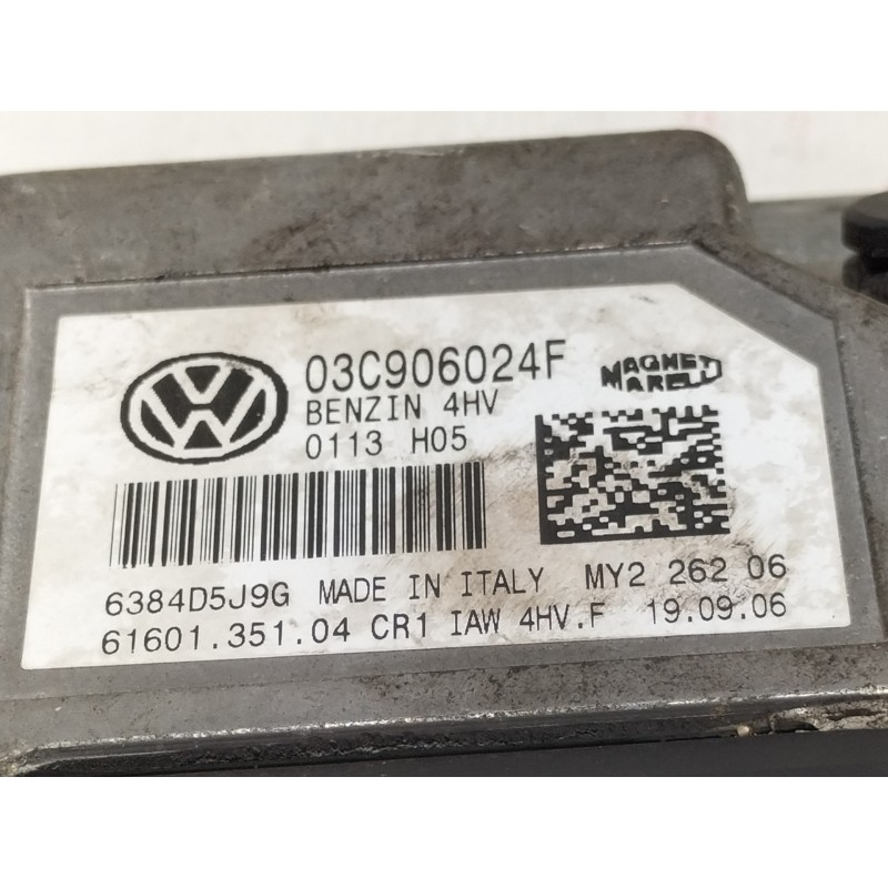 Recambio de centralita motor uce para volkswagen polo (9n3) advance referencia OEM IAM 03C906024F 6160135104 