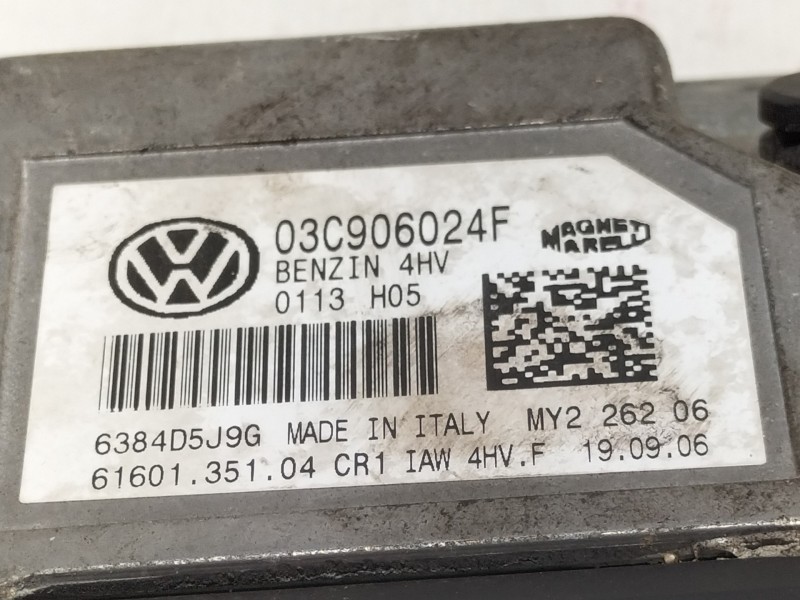 Recambio de centralita motor uce para volkswagen polo (9n3) advance referencia OEM IAM 03C906024F 6160135104 