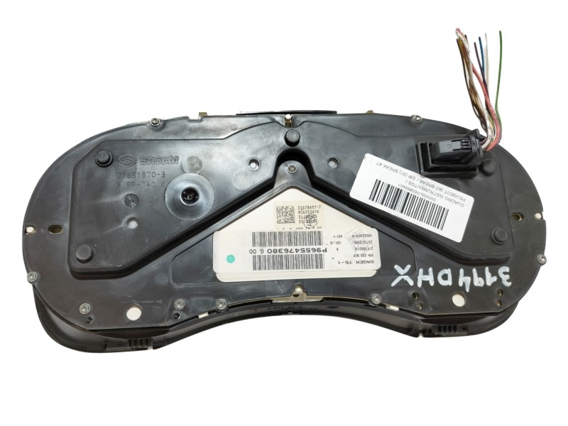 Recambio de cuadro instrumentos para peugeot 307 break / sw (s1) break xt referencia OEM IAM P9655476380 P9655476380G 