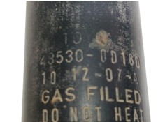 Recambio de amortiguador trasero izquierdo para toyota yaris 1.0 cat referencia OEM IAM 485300D180   2