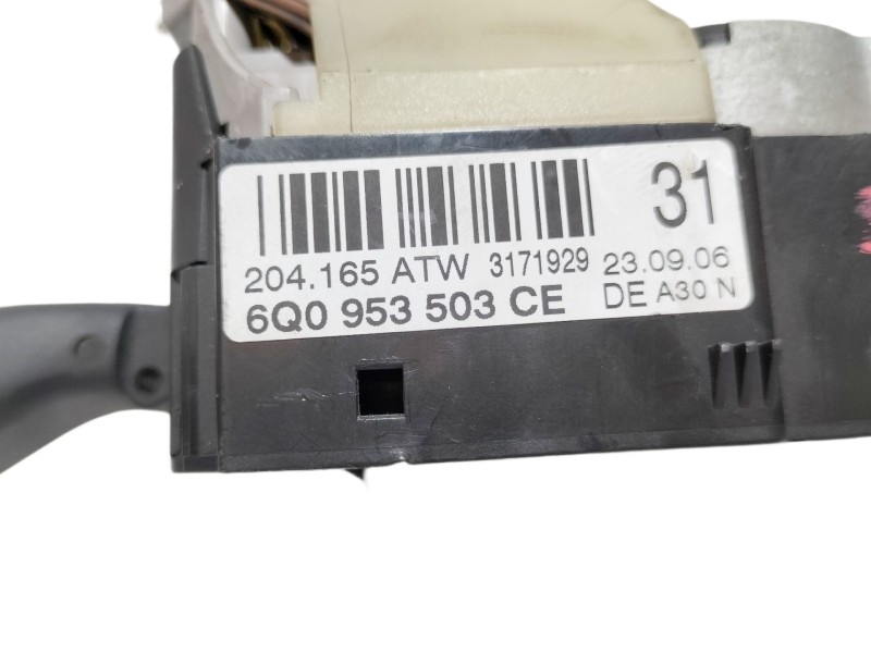 Recambio de mando multifuncion para volkswagen polo (9n3) advance referencia OEM IAM 6Q0953503CE  