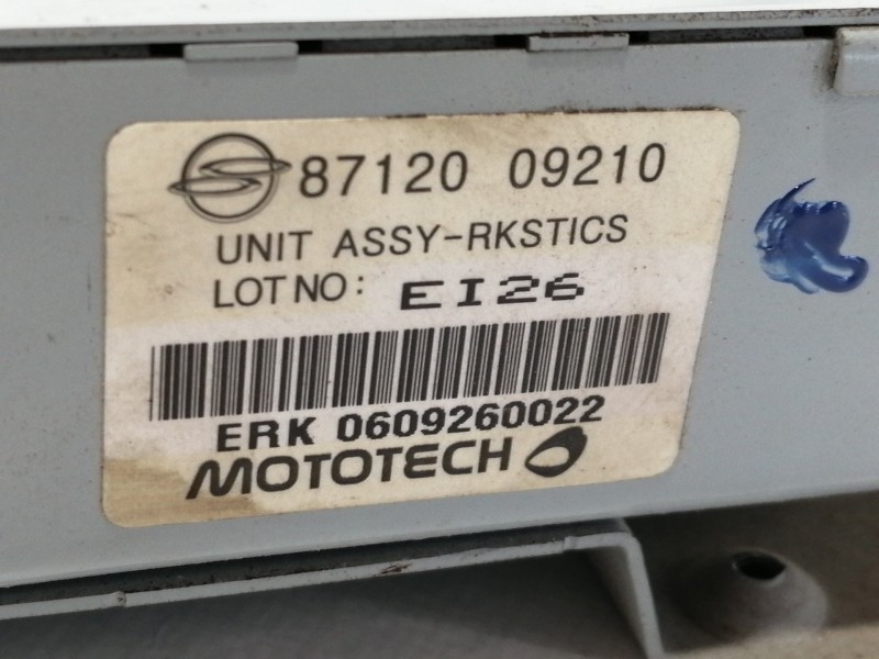 Recambio de modulo electronico para ssangyong kyron 200 xdi limited referencia OEM IAM 8712009210  