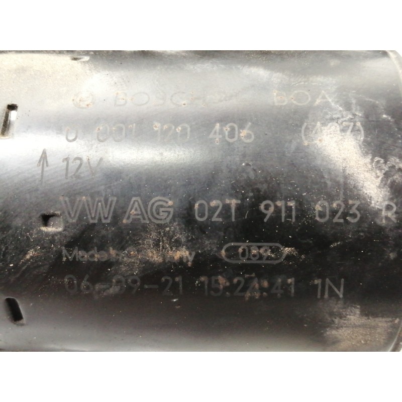 Recambio de motor arranque para volkswagen polo (9n3) advance referencia OEM IAM 0001120406  