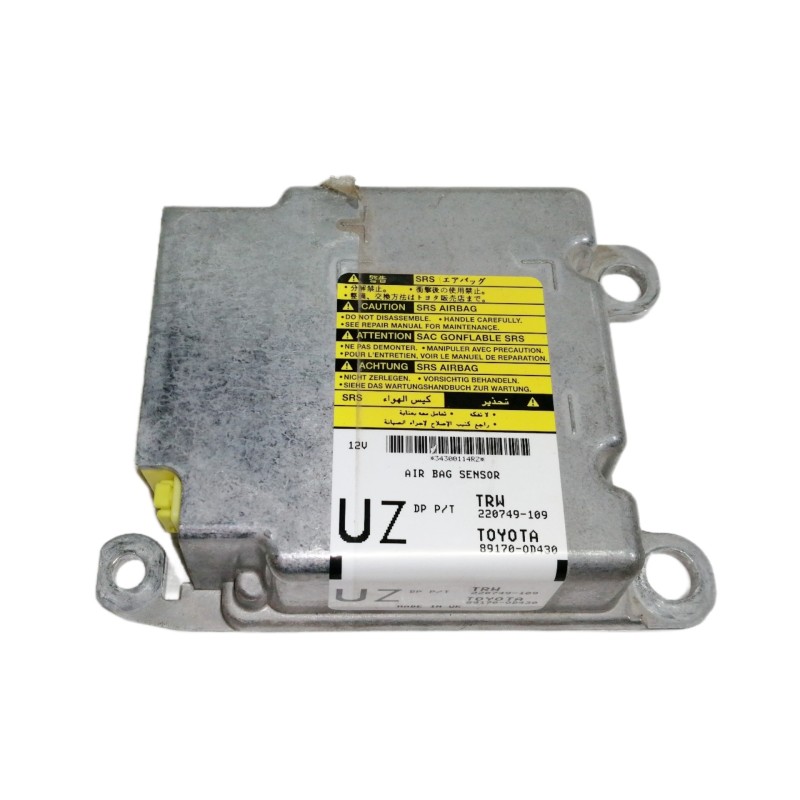 Recambio de centralita airbag para toyota yaris 1.0 cat referencia OEM IAM 891700D430  