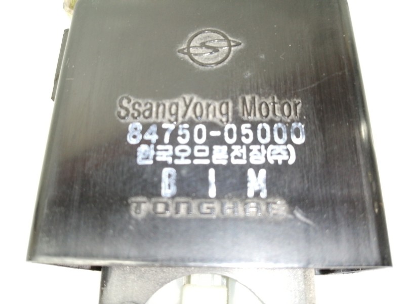 Recambio de rele para ssangyong kyron 200 xdi limited referencia OEM IAM 8475005000  