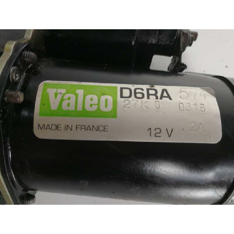 Recambio de motor arranque para peugeot 106 (s2) xn referencia OEM IAM D6RA571 D6RA571 MOTOR-HDZ