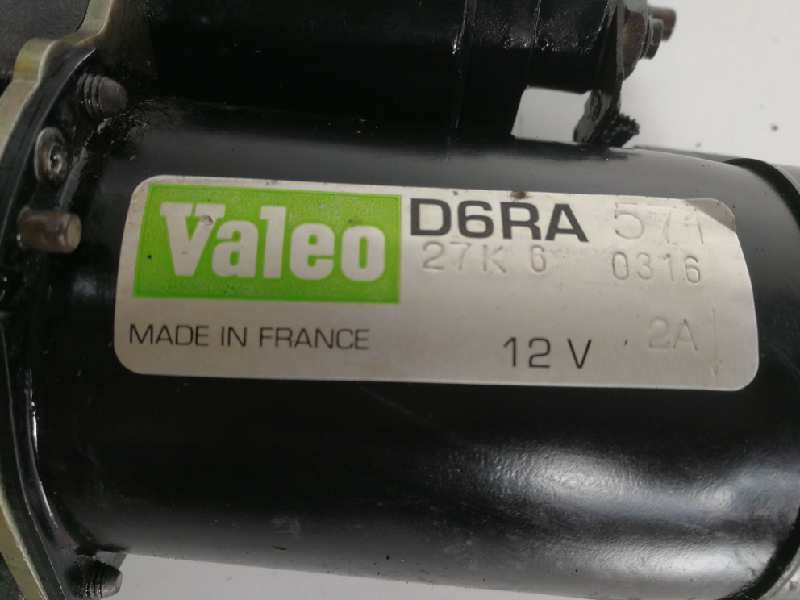 Recambio de motor arranque para peugeot 106 (s2) xn referencia OEM IAM D6RA571 D6RA571 MOTOR-HDZ