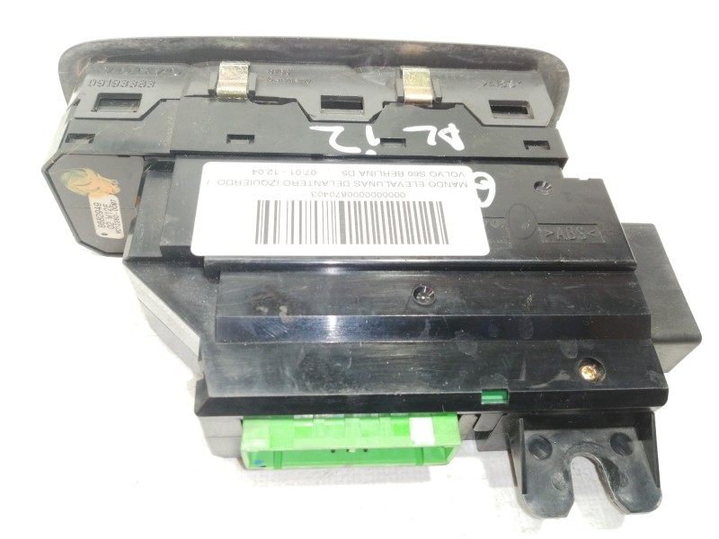 Recambio de mando elevalunas delantero izquierdo para volvo s60 berlina d5 referencia OEM IAM 8682949  