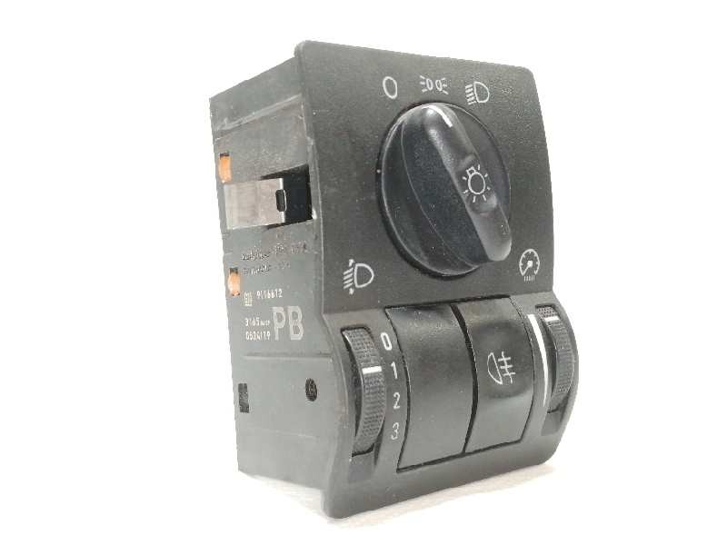 Recambio de mando luces para opel corsa c essentia referencia OEM IAM 9116612 0524119 