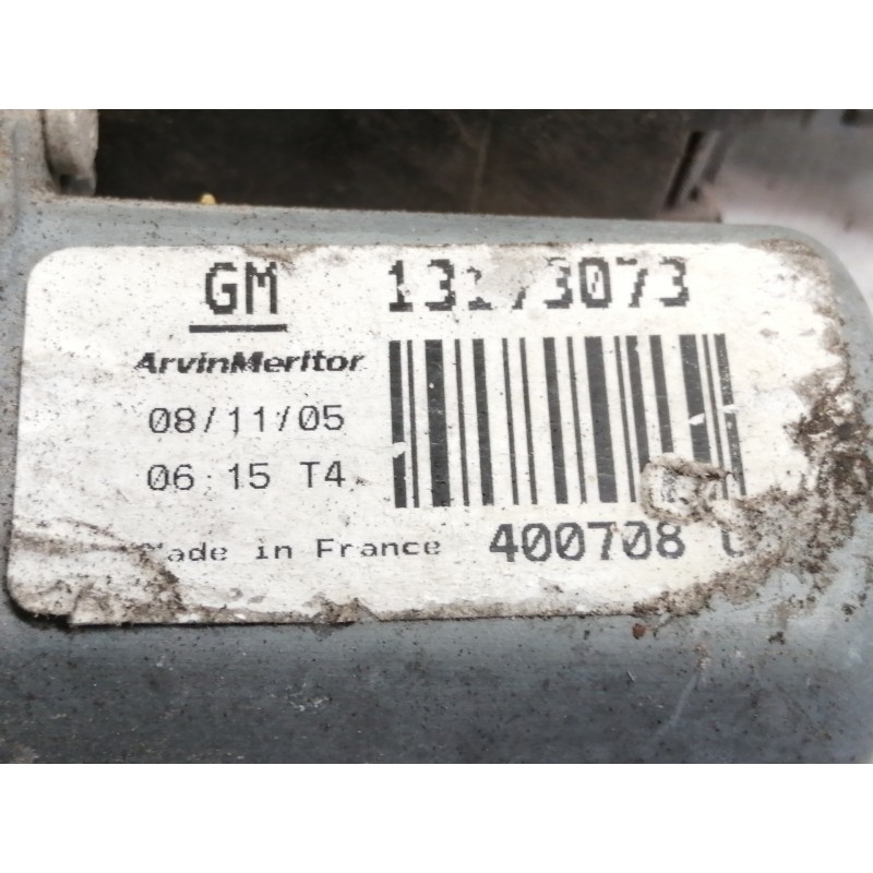 Recambio de elevalunas delantero izquierdo para opel corsa c essentia referencia OEM IAM 13173073  