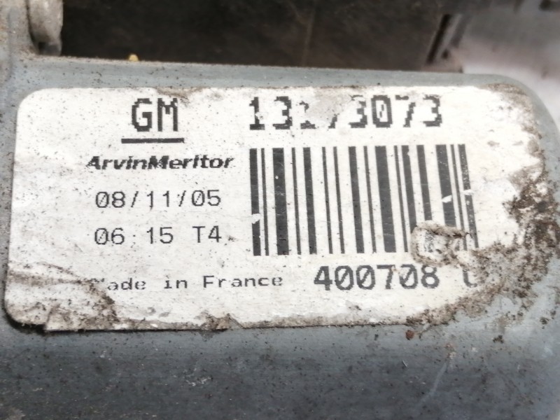 Recambio de elevalunas delantero izquierdo para opel corsa c essentia referencia OEM IAM 13173073  