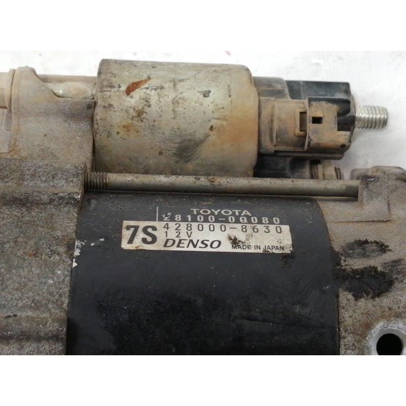 Recambio de motor arranque para toyota yaris 1.0 cat referencia OEM IAM 281000Q080  